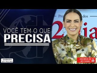 Você tem o que precisa// Bispa Cléo HD