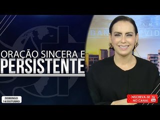 Oração sincera e persistente// Bispa Cléo
