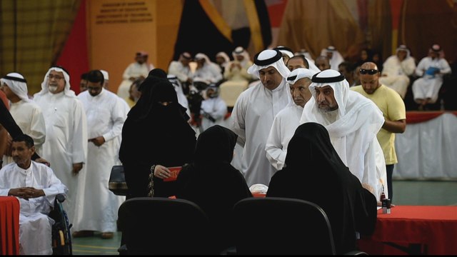 Bahrain holds elections with ban on opposition groups