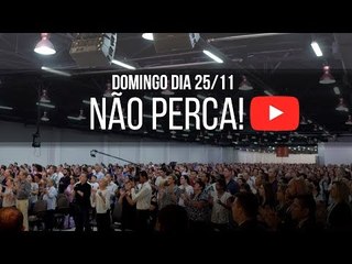 Convite Especial // Dia 25 de Novembro! // Bispa Cléo