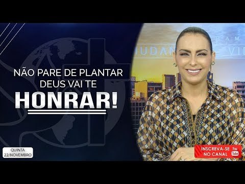 Não pare de plantar. Deus vai te honrar! // Bispa Cléo