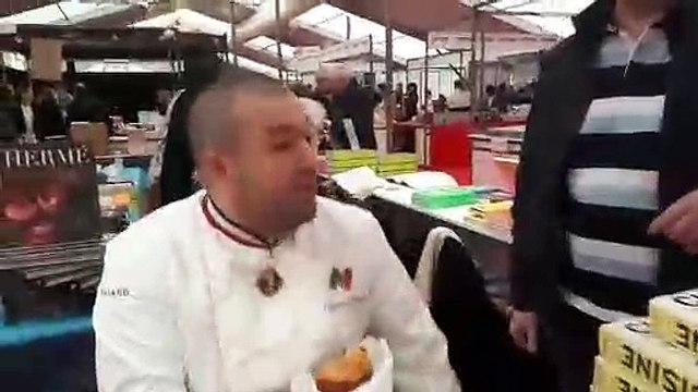 Salon du livre gourmand de Périgueux : le chef de l'Elysée Guillaume Gomez est-il pain au chocolat ou choclatine ?