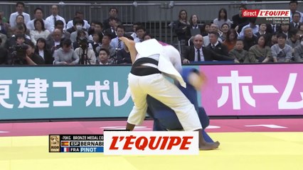 Le bronze pour Pinot - Judo - GC d'Osaka