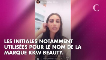 PHOTOS. Quand Kim Kardashian se fait maquiller par sa fille North, le résultat est catastrophique