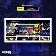 Have a Look at Our Portfolio for Flugeldar.com.......