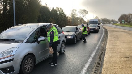 À Bréhal, les Gilets jaunes ne lâchent rien
