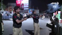 احتجاجات في كراتشي تندد باعتقال رجل دين بارز