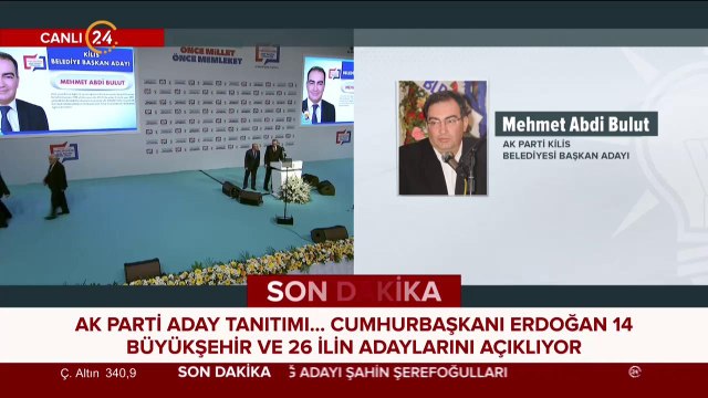 AK Parti Kocaeli Belediye Başkanı adayı