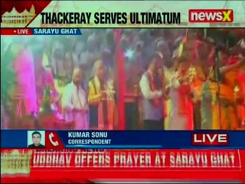 Ram Mandir March: Uddhav Thackeray Performs Puja In Ayodhya