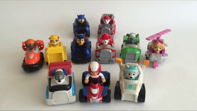 11 Paw Patrol Racers Chase Marshall Rocky Rubble Zuma Skye Everest Ryder Robo Dog Rescue Marshall Sp