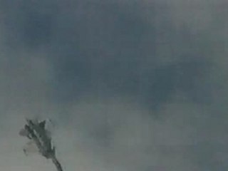 La figure du Cobra par un SU-27 Super Flanker