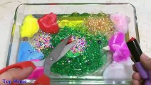 Mixing Store Bought Slime and Makeup Into Clear Slime - Most Satisfying Slime Videos ! Tep Slime
