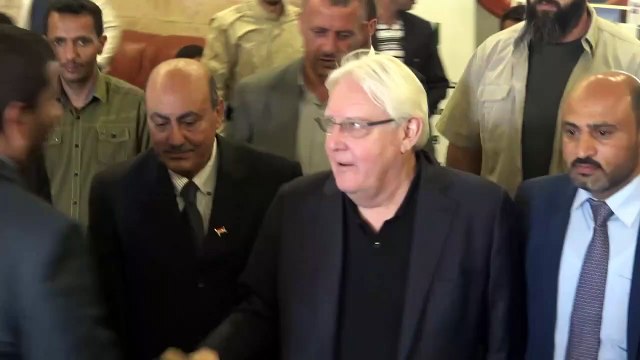 مبعوث الأمم المتحدة مارتن غريفيث يغادر صنعاء