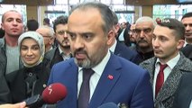 Bursa Büyükşehir Belediye Başkanı Alinur Aktaş yeniden aday