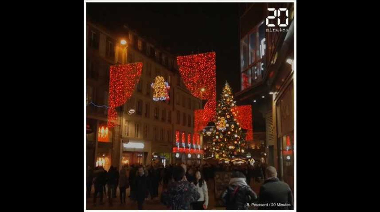Strasbourg: Le plus grand marché de Noël de France est ouvert