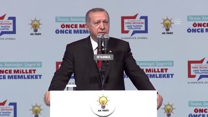 Cumhurbaşkanı Erdoğan - Tekirdağ ve Yalova Adaylarının Açıklanması