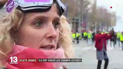 "Gilets jaunes" : ils ont choisi les Champs-Élysées