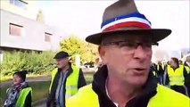 La manifestation des Gilets jaunes à Albertville