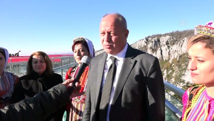 450 metre yüksekte Öğretmenler Günü kutlaması - KASTAMONU