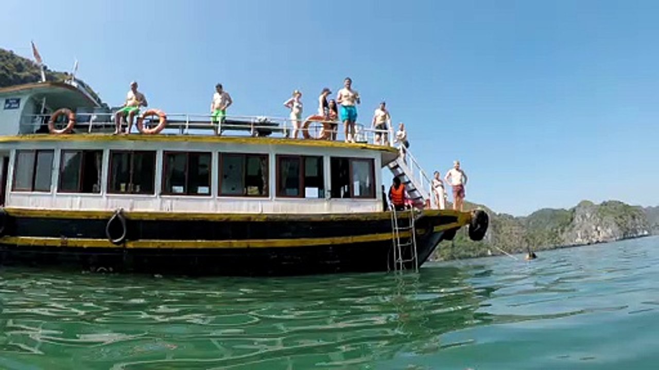 Vietnam - Cat Ba island Lan Ha bay tour pt2