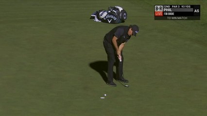 Mickelson beats Woods in mammoth 9 million dollar showdown