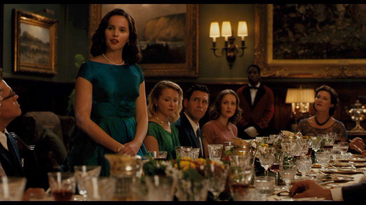 Sam Waterston And Felicity Jones Have A Harvard Law School Dinner In New Clip