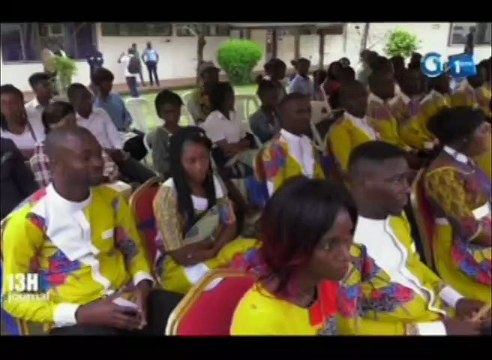 RTG - Cérémonie de remise des parchemins pour une trentaine d’étudiants du CFPF à Franceville