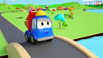 Dump Truck Building Parking Garage Toys #w - Colors for Children to Learn with Street Vehicles Toys