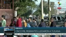 Alcalde de Tijuana declara crisis humanitaria por llegada de migrantes