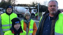 Gilets jaunes : les entreprises TP mobilisées à Auray