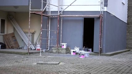 Trabzon'da yüksekten düşen işçi öldü