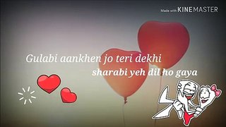Gulabi aankhen jo teri dekhi - Sanam - WhatsApp Status - Romantic Love Emotional Video Status