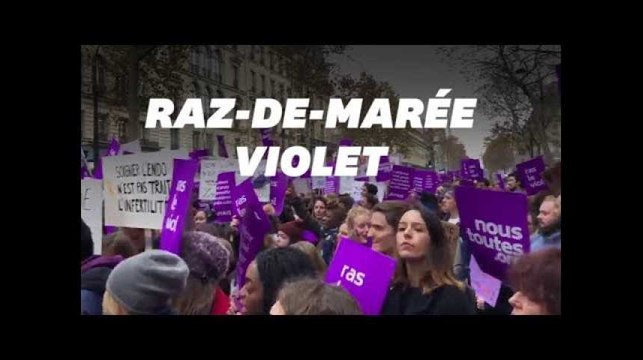 La marche #NousToutes a rassemblé plus de monde à Paris que les gilets jaunes