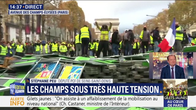 Gilets jaunes : Les Champs-Élysées sous très haute tension (2/2)