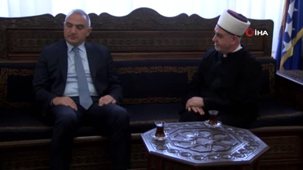 Kültür ve Turizm Bakanı Ersoy Saraybosna'da- Kültür ve Turizm Bakanı Ersoy: - "Bosna Hersek'in,...