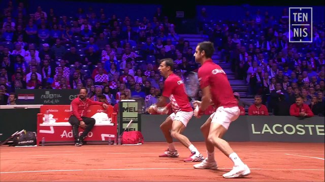 Coupe Davis finale #FRACRO le résumé du double Herbert-Mahut Pavic-Dodig