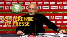 Conférence de presse AC Ajaccio - Clermont Foot (0-0) : Olivier PANTALONI (ACA) - Pascal GASTIEN (CF63) - 2018/2019