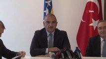 Kültür ve Turizm Bakanı Ersoy Saraybosna'da- Kültür ve Turizm Bakanı Ersoy: - 