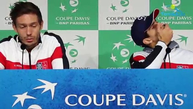 Coupe Davis 2018 - France-Croatie - Nicolas Mahut : L'émotion finale, ce sera si on gagne 3-2 dimanche