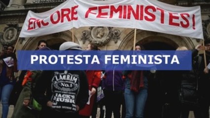 Protesta en Francia contra la violencia sexista