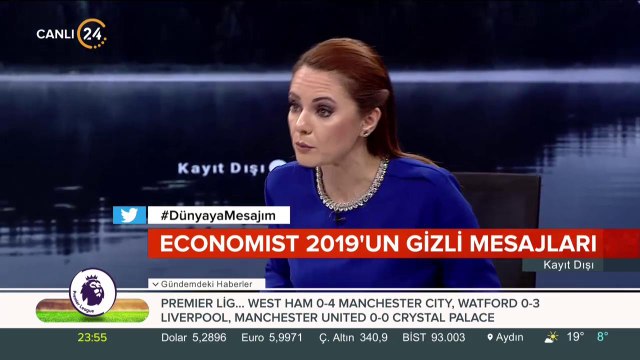 THE ECONOMIST'IN 2019 KAPAĞI