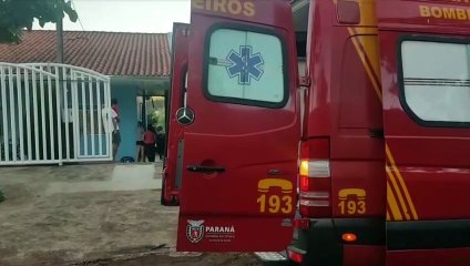 Homem cai de telhado e fica ferido