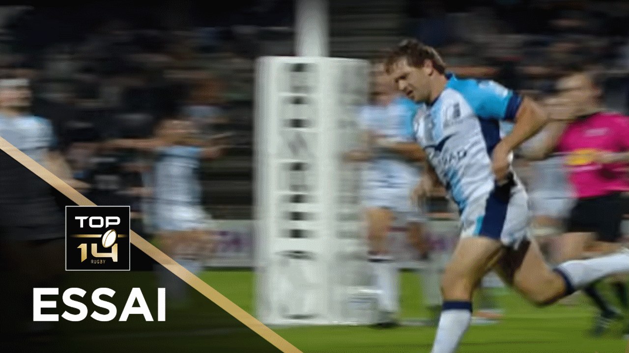 TOP 14 - Essai François STEYN (MHR) - Agen - Montpellier - J10 - Saison 2018/2019
