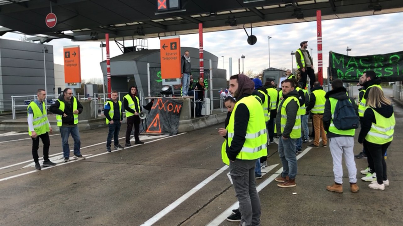 Les actions des Gilets jaunes du 24 novembre