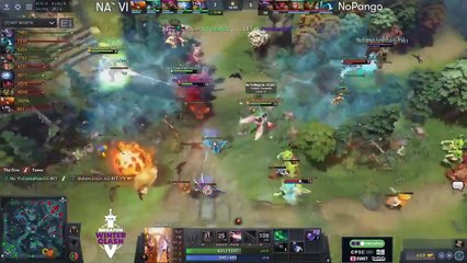 NAVI vs NoPango - SEMI-FINAL - MEGAFON WINTER CLASH - 7.20 DOTA 2
