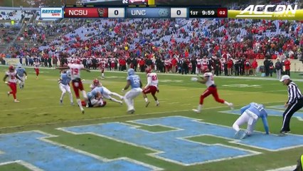 NC State vs. North Carolina Football Highlights (2018)