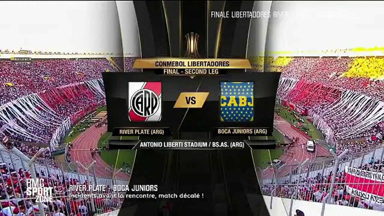 River-Boca : Le bus de Boca attaqué, le match reporté
