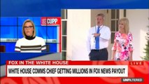 S.E Cupp's Panel on White House Comms Chief getting millions in Fox News payout. #FoxNews #WhiteHouse #CNN #News @secupp #DonaldTrump #Breaking