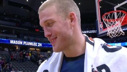 Mason Plumlee on Defeating Magic