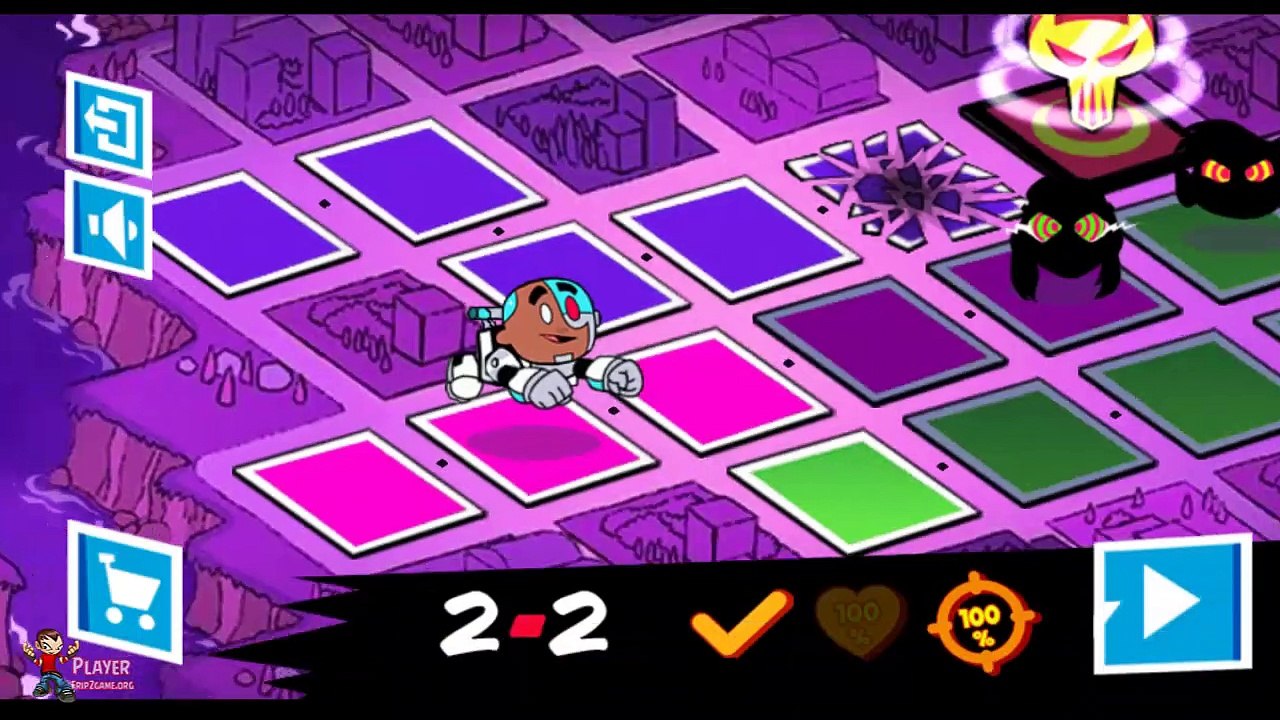 TEEN TITANS GO! GAME RESCUE OF TITANS - All Levels Fight Super Boss (Cartoon Network Games)